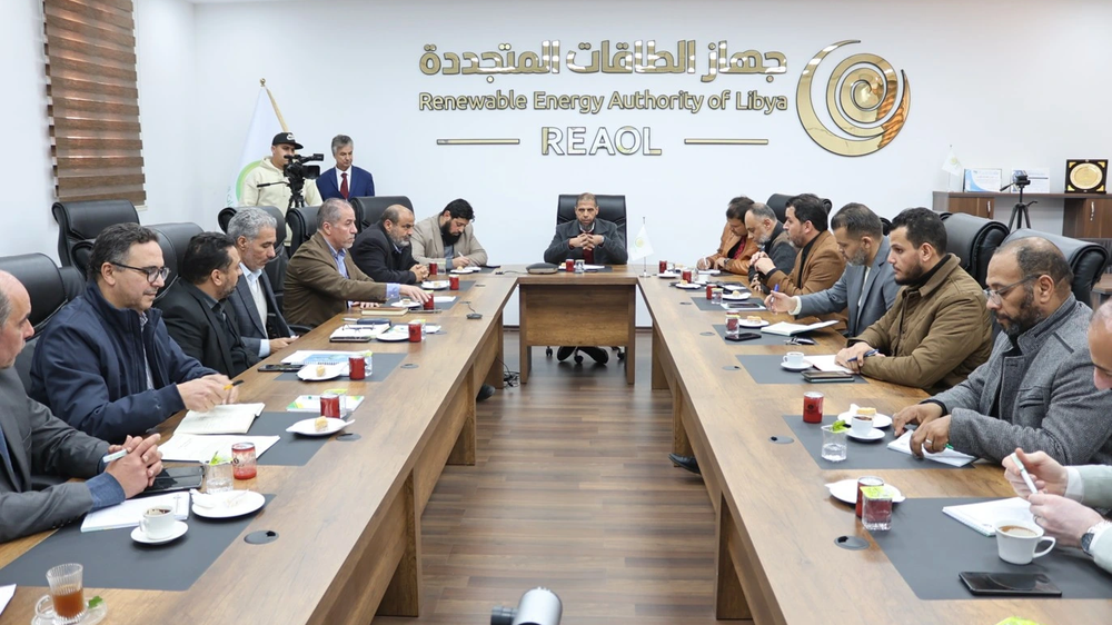 شركة الطاقات المتجددة القابضة تشارك في اجتماع تنسيقي لدعم مشاريع الطاقة الشمسية في ليبيا